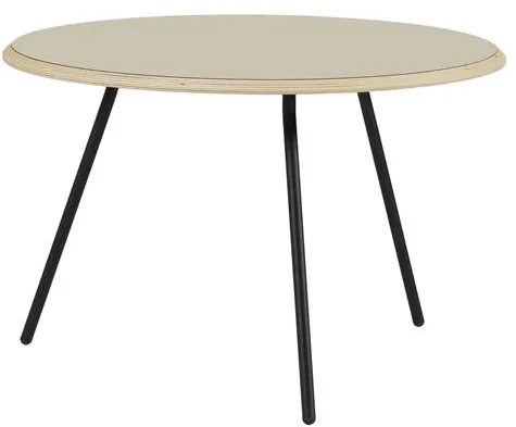 Woud Soround Sofabord Beige Laminat Ø75 H49